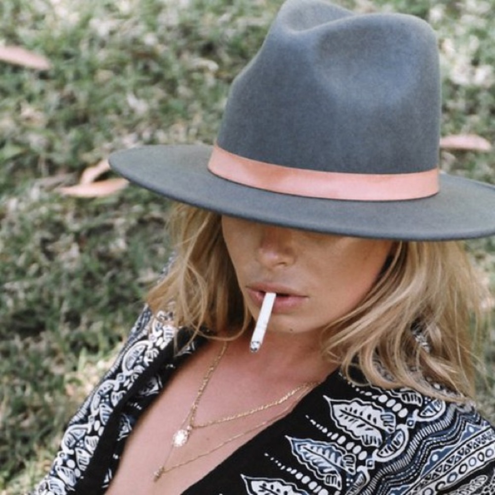 Lack Of Color "The Rocco" In Charcoal Nwt! - image 2